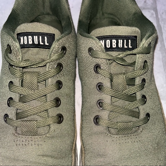 NOBULL MOSS CANVAS TRAINER SNEAKERS SHOES size 9 - Picture 14 of 16